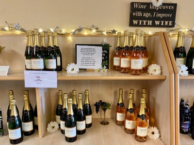 Godstone Vineyards currently have a delicious selection of English Sparkling Wine on sale 