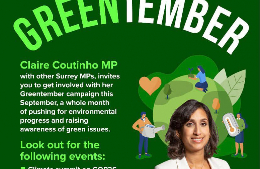 Claire's Greentember Poster