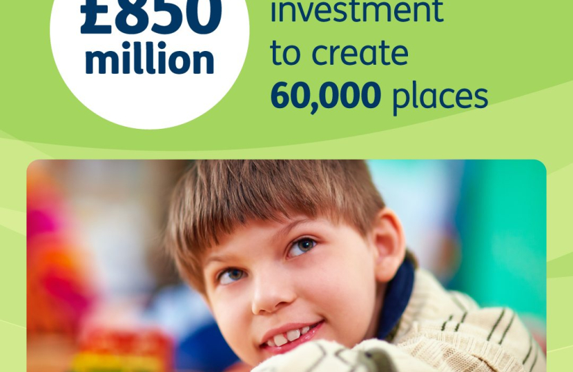 £850 million as part of major investment to create 60,000 places