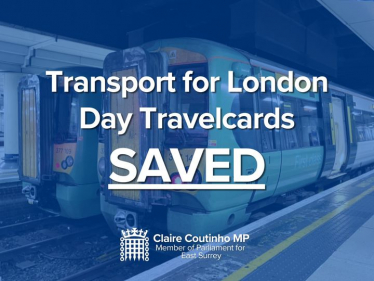 Transport for London Day Travelcards SAVED