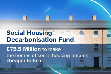 £75.5 million to make the homes of social housing tenants cheaper to heat
