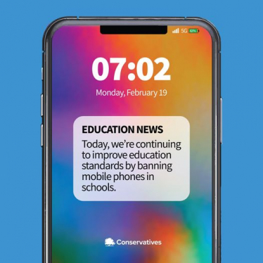 Phones banned in English schools